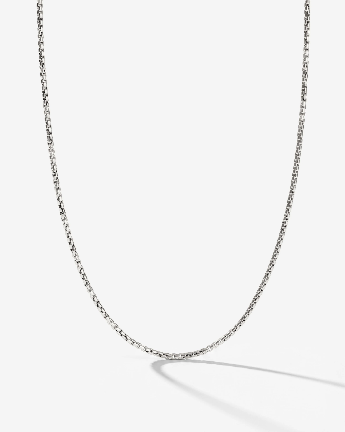 LUAMAYA Round Box Chain Necklace