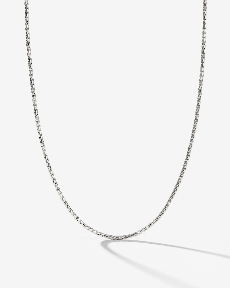 LUAMAYA Round Box Chain Necklace