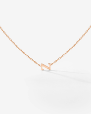 LUAMAYA Tiny Letter Necklace