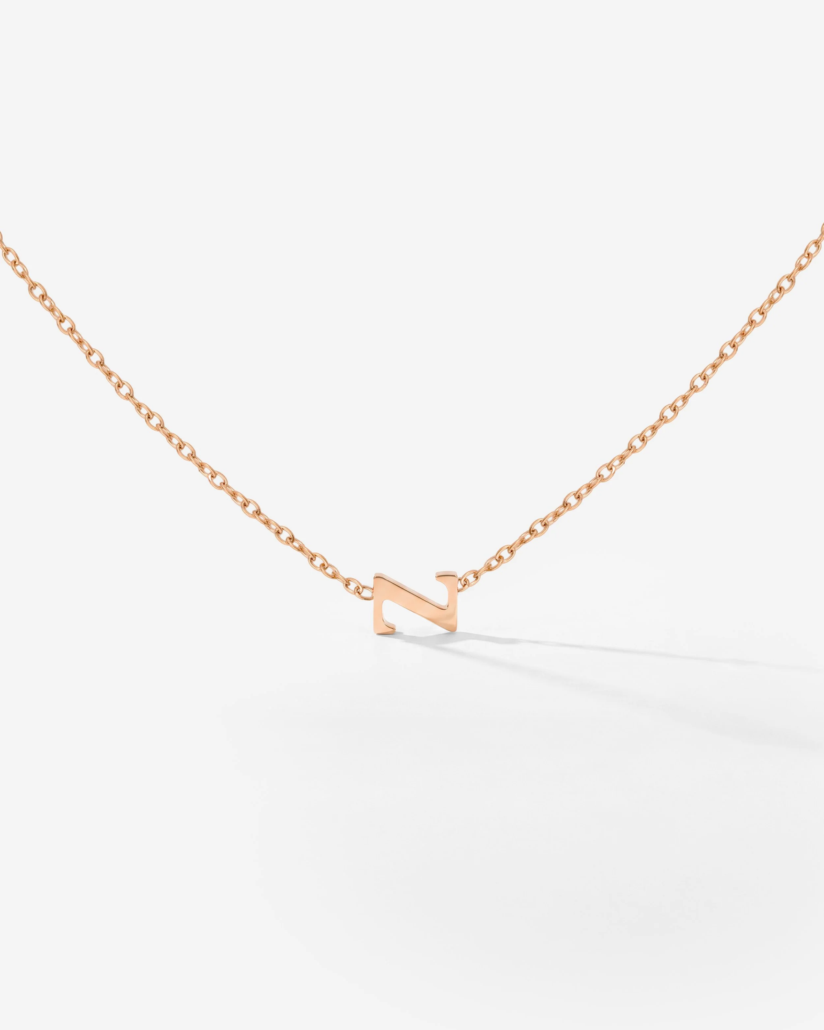 LUAMAYA Tiny Letter Necklace
