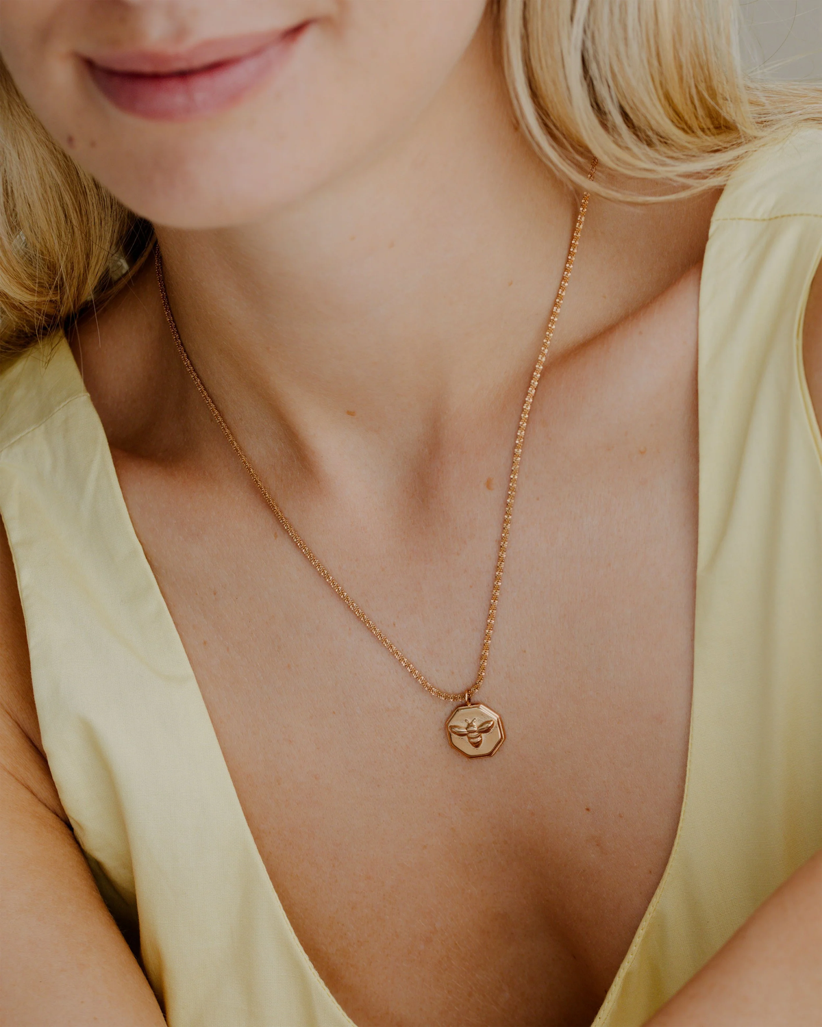 LUAMAYA Bee Necklace