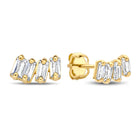 Ohrstecker 8 Zirkonia Gold 585 57876