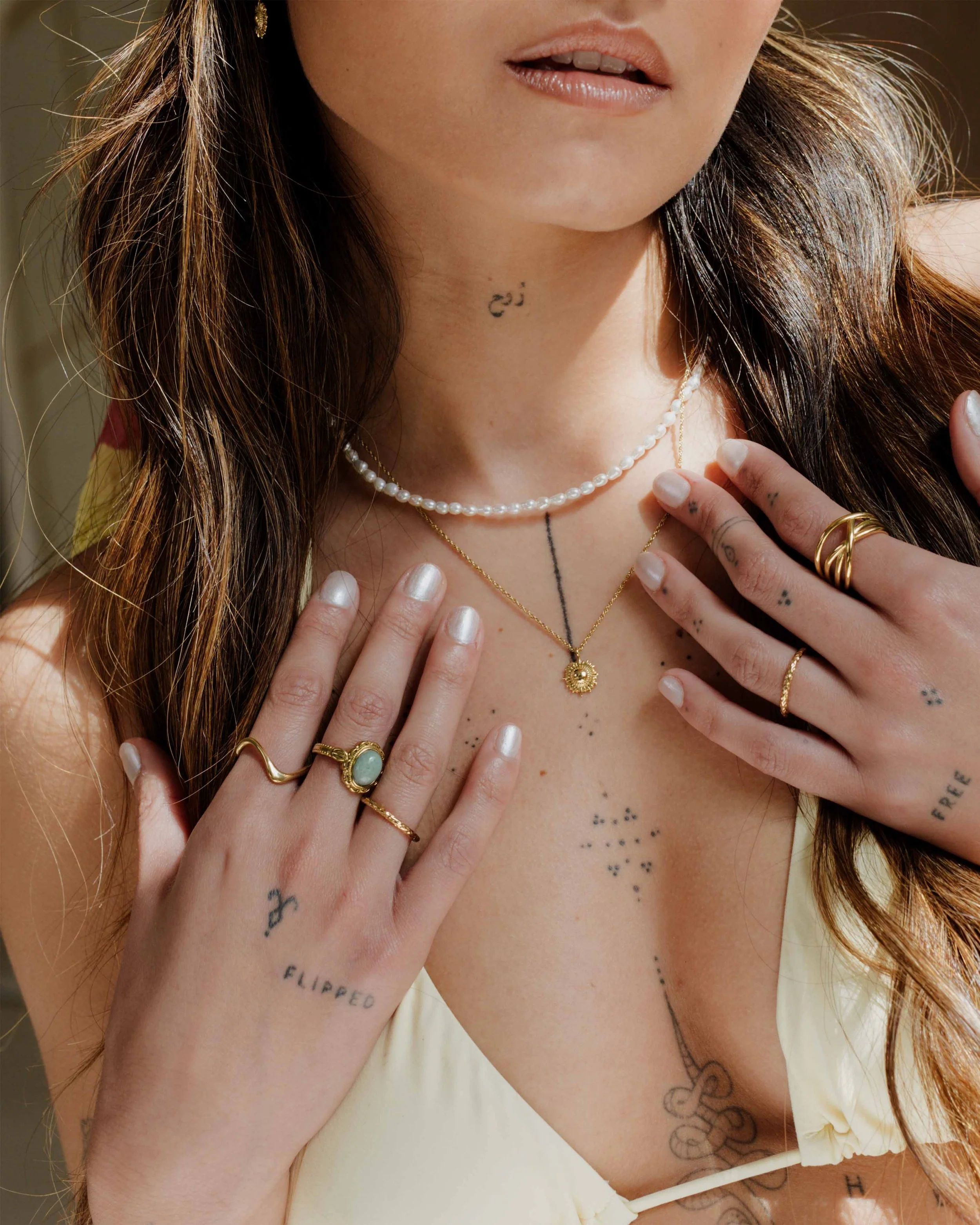 LUAMAYA Tides Ring Gold
