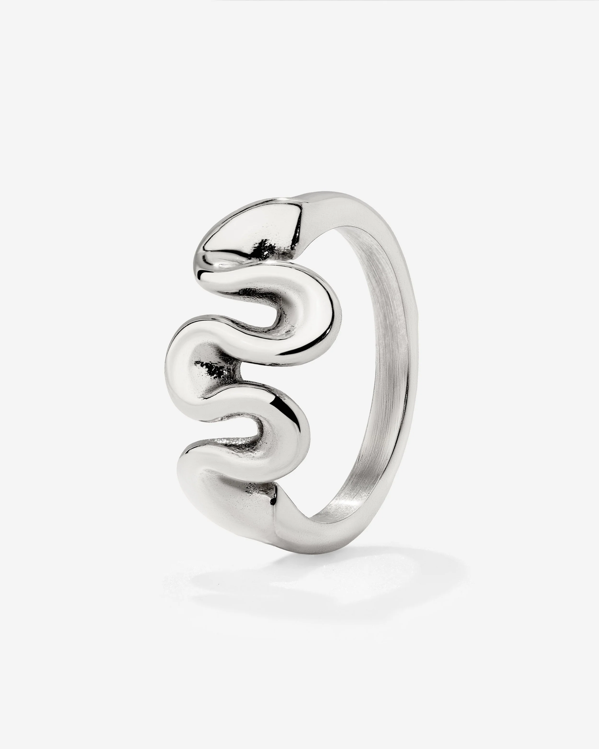 LUAMAYA Swirl Ring Gold