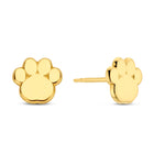 Ohrstecker Hundepfote Gold 585 57720
