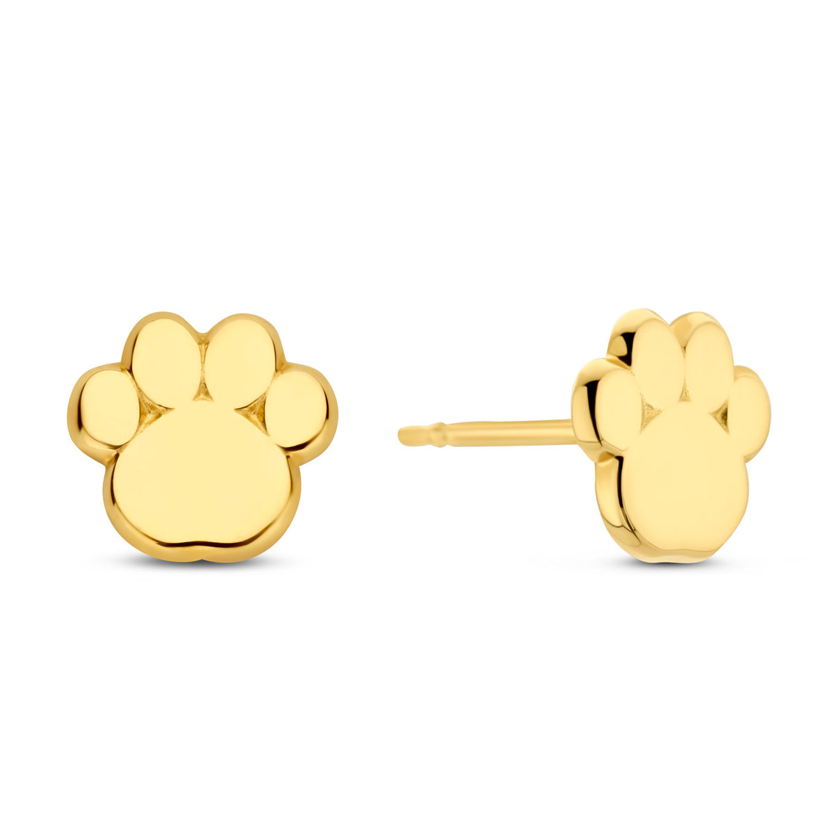 Ohrstecker Hundepfote Gold 585 57720