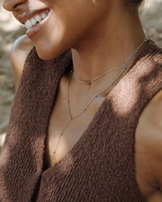 LUAMAYA Grounded Y-Necklace