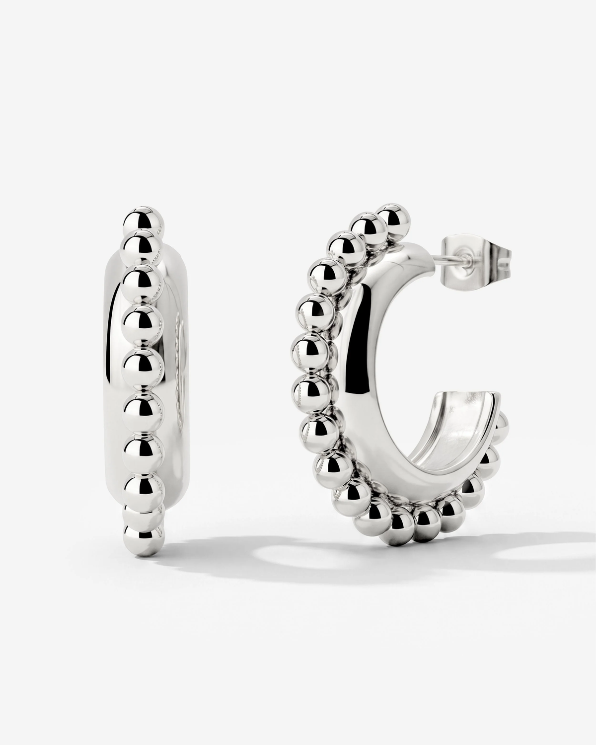 LUAMAYA Glow Drops Hoop Studs