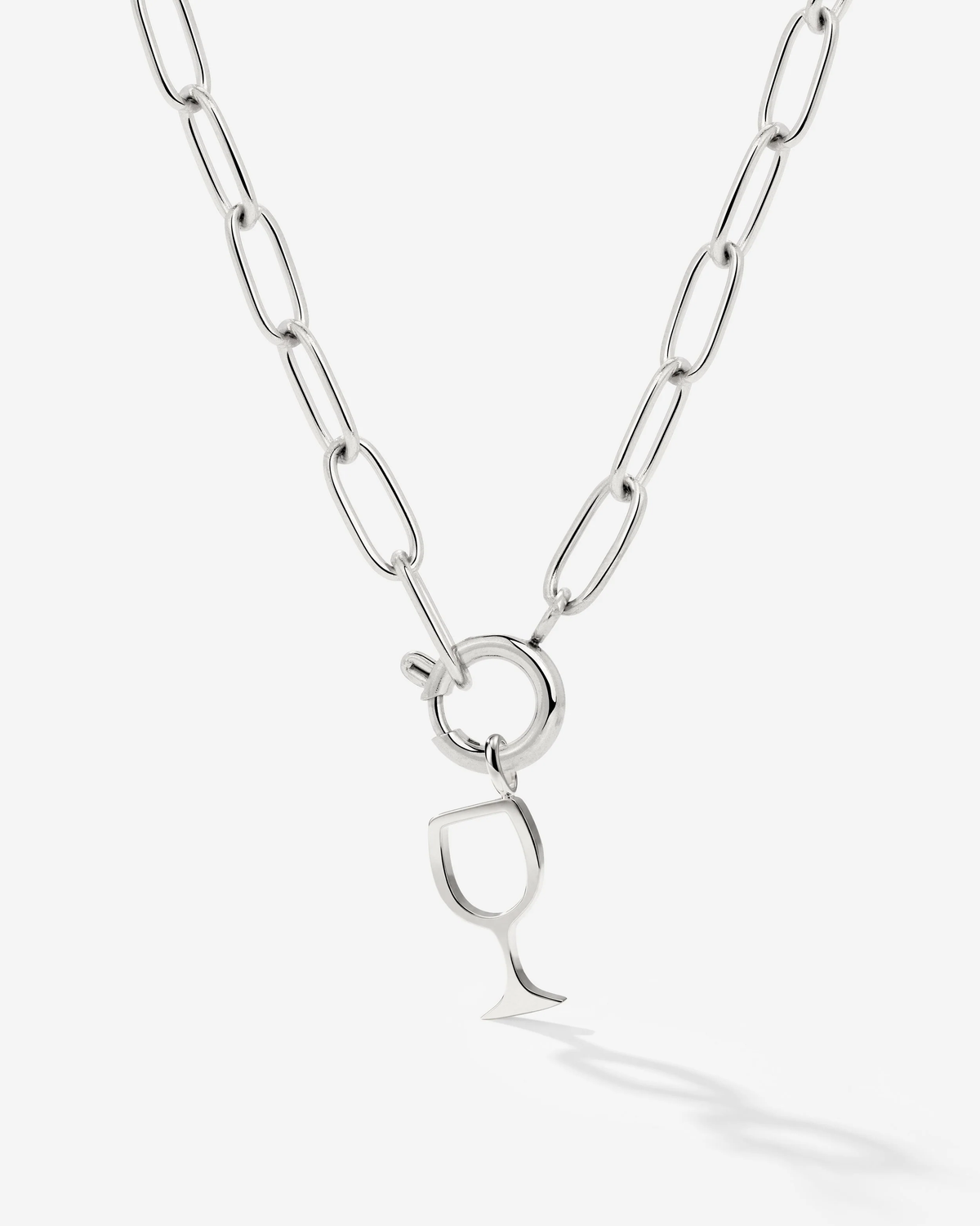 LUAMAYA Vino Amore Oval Links Necklace Set