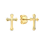 Ohrstecker Kreuz Gold 585 57884