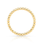 Ring aus Sterlingsilber mit Gelbgold plattiert RI-10070GP