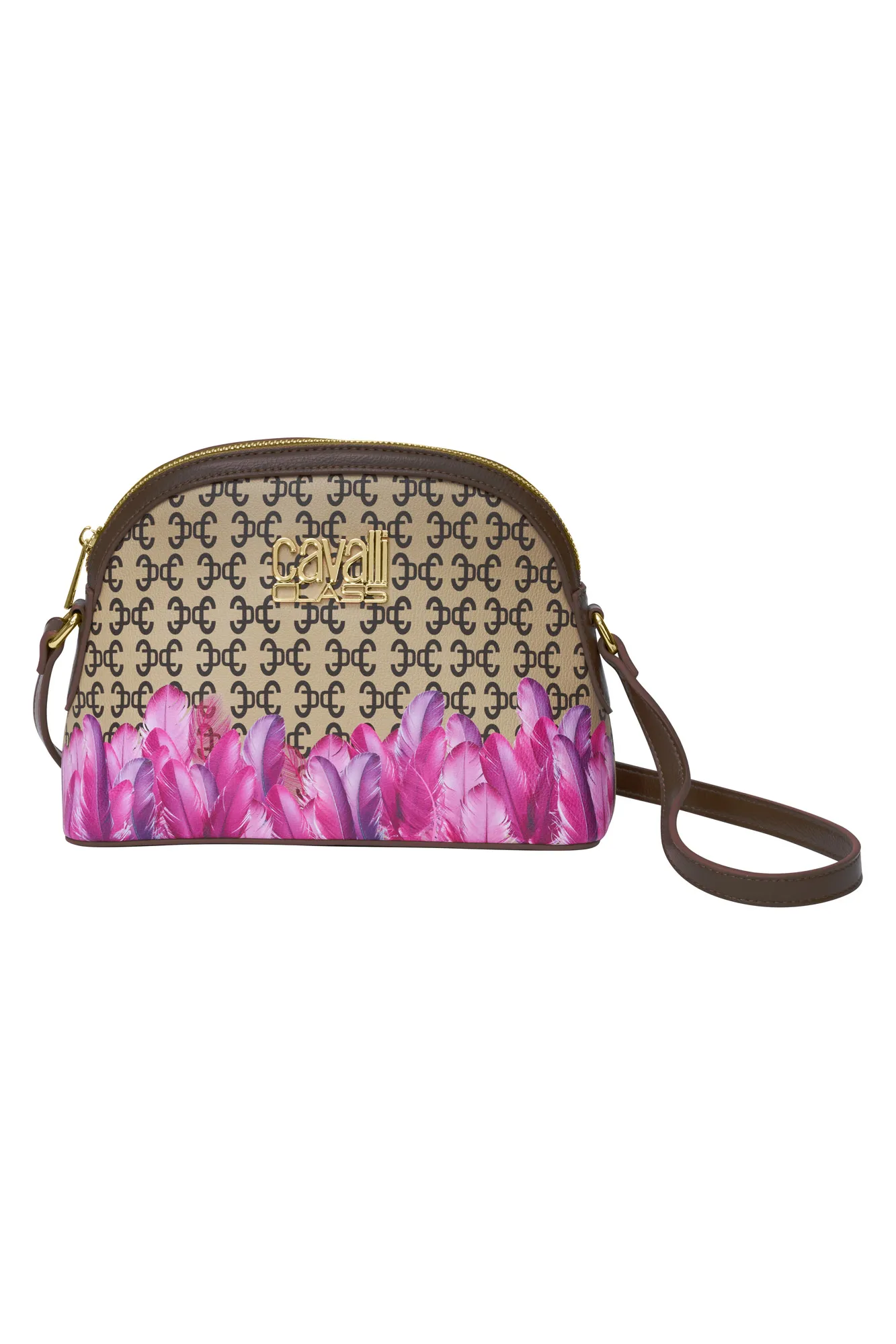 Cavalli Class Monogram Crossbody Bag CCHB01282500