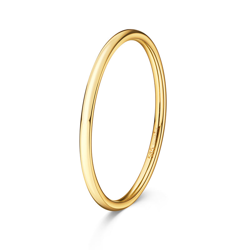Lovebird Damen Vorsteckring Gelbgold 585 LB327