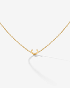 LUAMAYA Tiny Letter Necklace