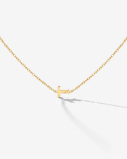 LUAMAYA Tiny Letter Necklace