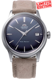 Orient Bambino 38mm Wildleder Nachtblau RA-AC0M12L