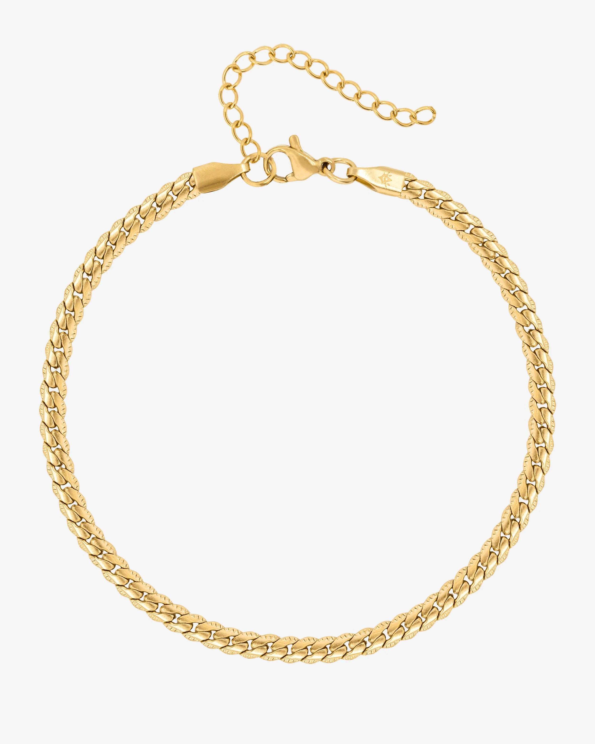 LUAMAYA Contigo Anklet Gold Fusskette
