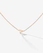 LUAMAYA Tiny Letter Necklace