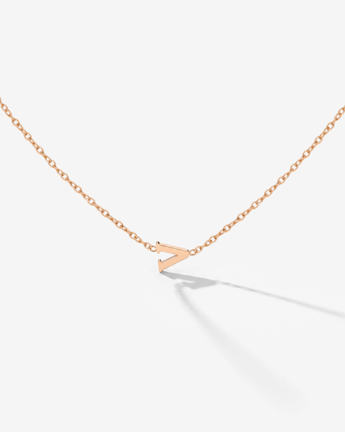 LUAMAYA Tiny Letter Necklace