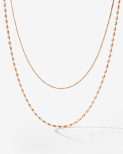 LUAMAYA Droplet Double Necklace