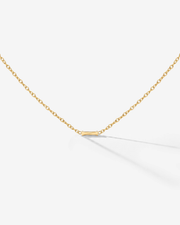 LUAMAYA Tiny Letter Necklace