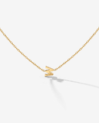 LUAMAYA Tiny Letter Necklace
