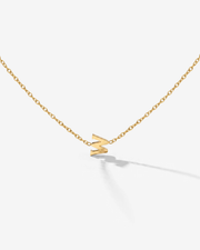 LUAMAYA Tiny Letter Necklace
