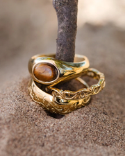 LUAMAYA Tiger's Eye Ring