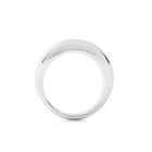 Wunderschöner Ring aus massivem Sterlingsilber mit einer Zusammenstellung aus matten und glänzenden Streifen 20-1014
