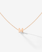 LUAMAYA Tiny Letter Necklace