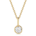 Lovebird Anhänger mit Lab Grown Brillant 0,20 ct. Gelbgold 585 LB680