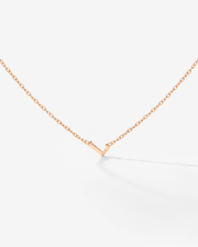 LUAMAYA Tiny Letter Necklace