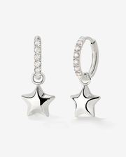 LUAMAYA Nova Glimmer Hoop Set Small