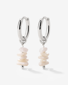 LUAMAYA Shell Relic Hoop Set Small