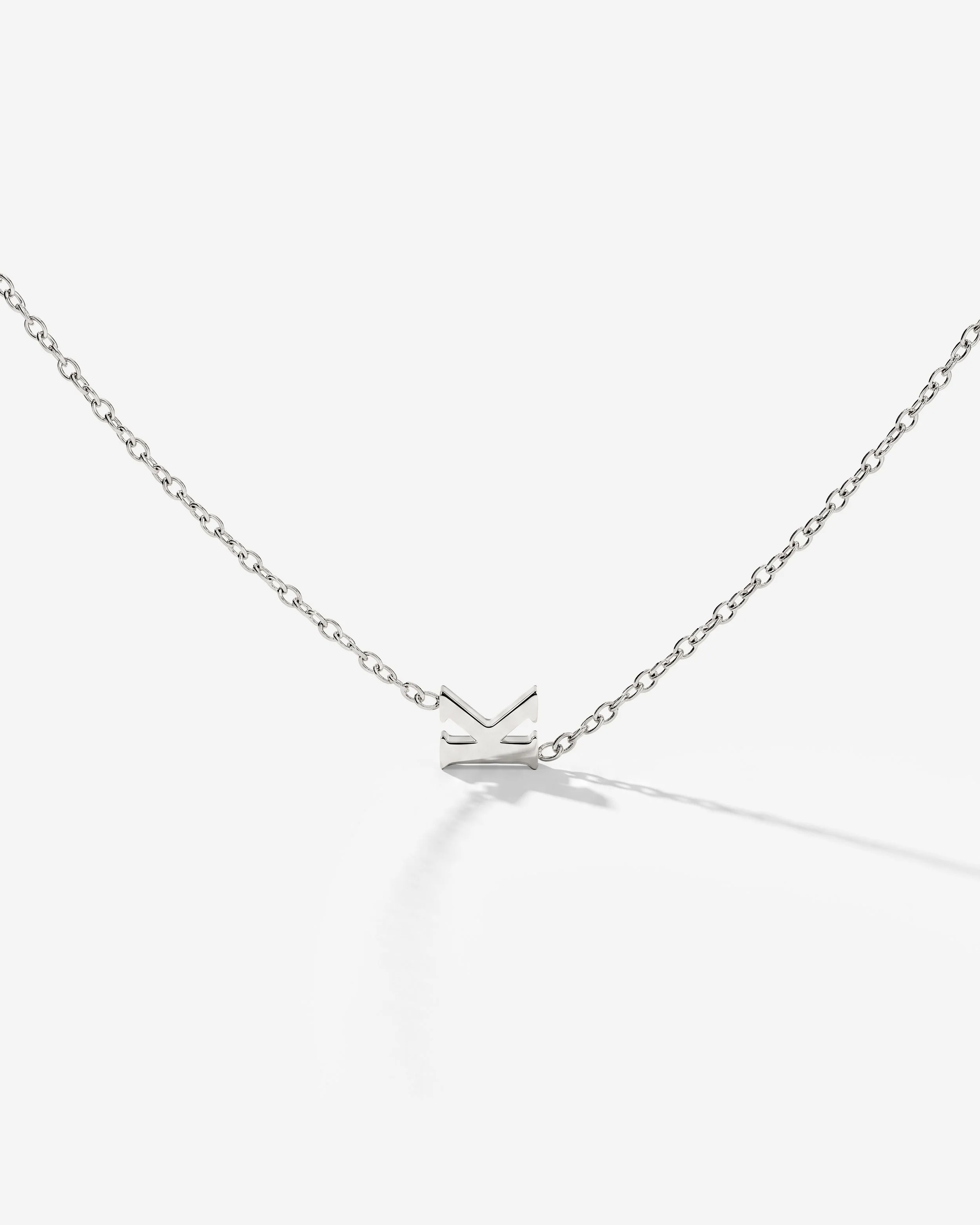 LUAMAYA Tiny Letter Necklace ABC