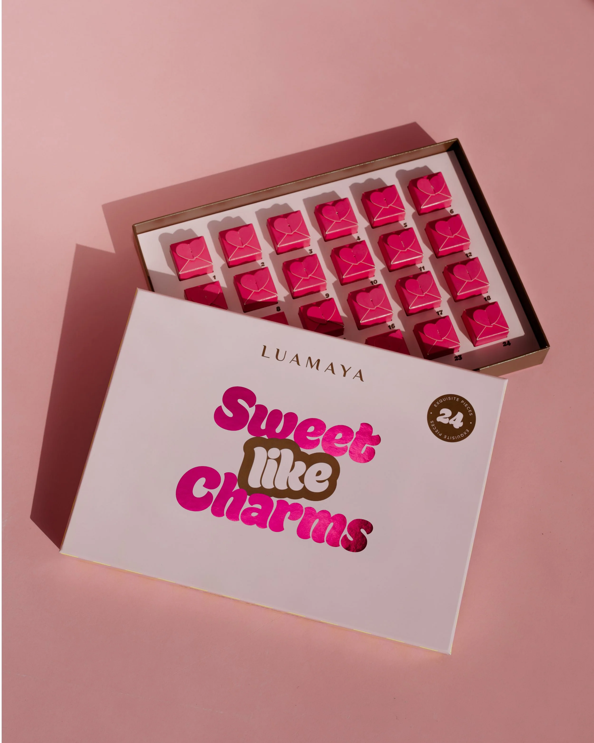 LUAMAYA Sweet Charms Adventskalender 2026 Silber