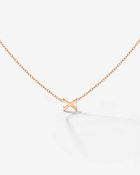 LUAMAYA Tiny Letter Necklace