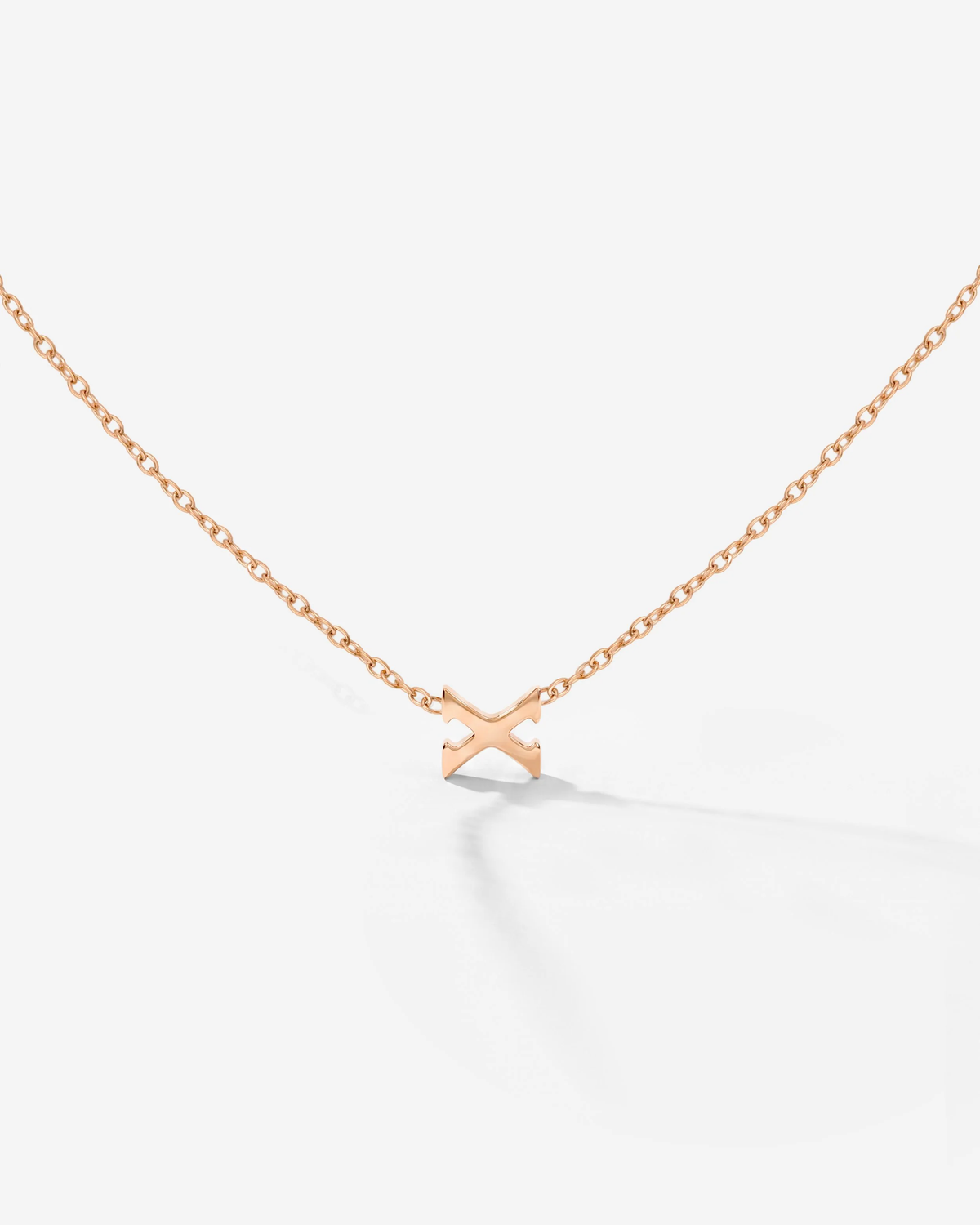 LUAMAYA Tiny Letter Necklace