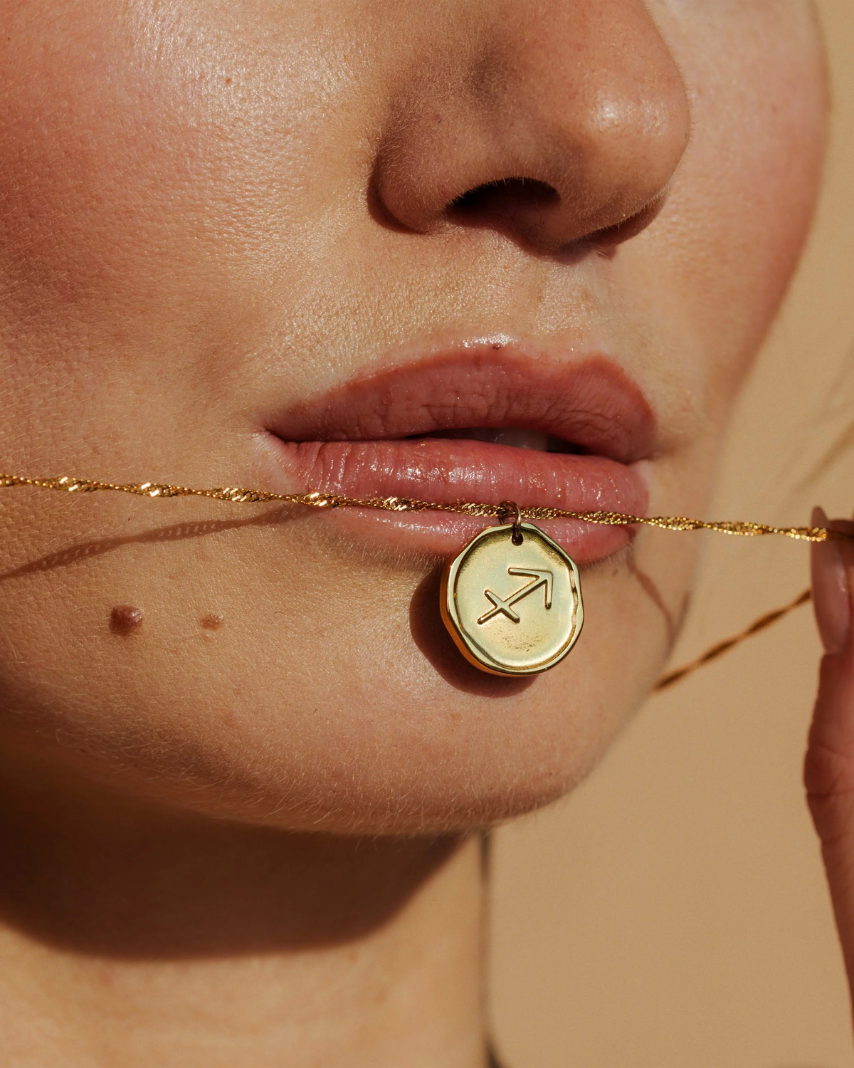LUAMAYA Zodiac Necklace Gold