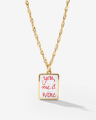 LUAMAYA You, Me & Wine Necklace