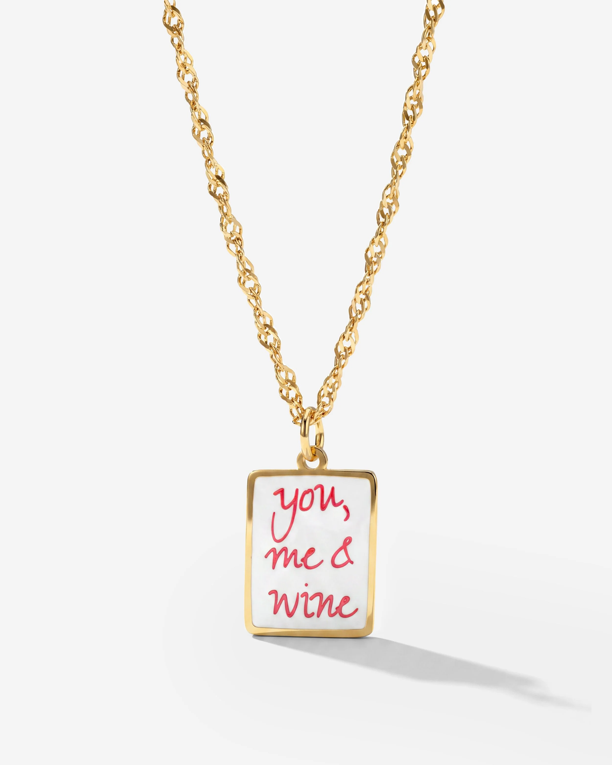 LUAMAYA You, Me & Wine Necklace