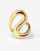 LUAMAYA Coiled Ring Gold