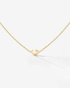 LUAMAYA Tiny Letter Necklace