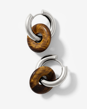 LUAMAYA Chunky Earthen Hoop Set Medium