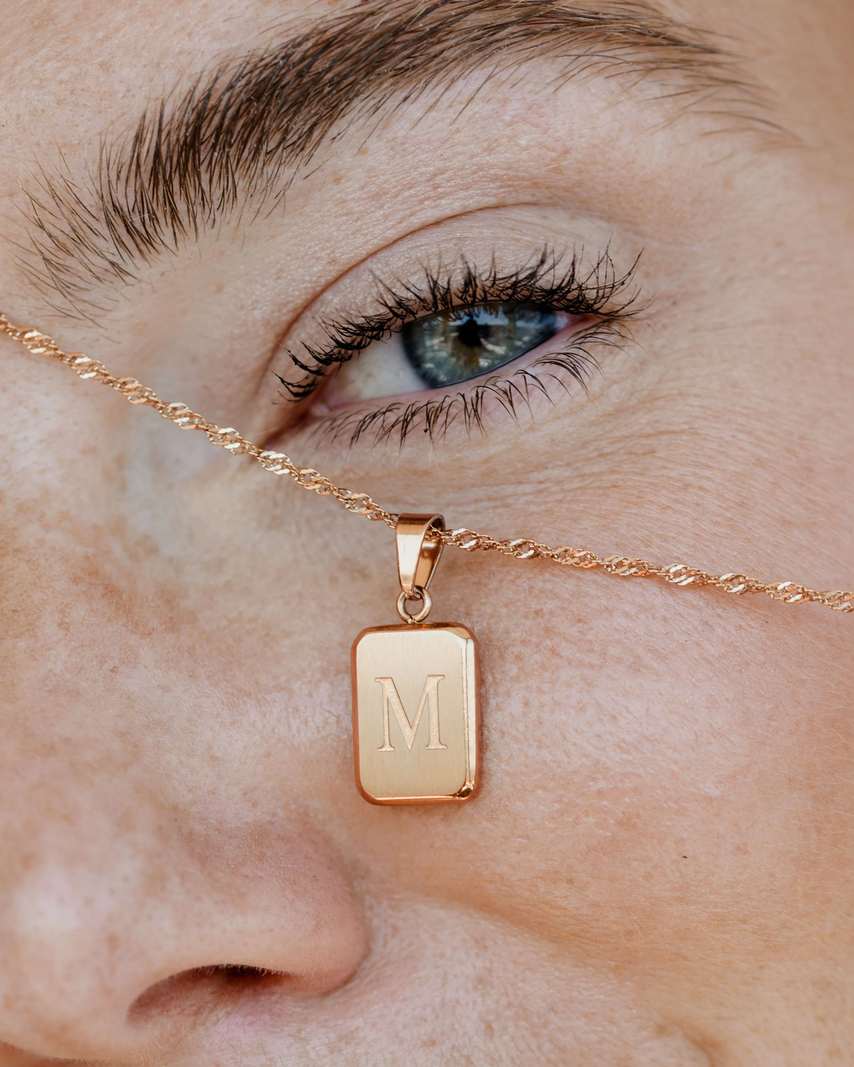 LUAMAYA Letter Necklace