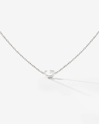 LUAMAYA Tiny Letter Necklace