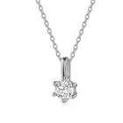 Lovebird Anhänger mit Lab Grown Brillant 0,20 ct. Weißgold 585 LB693