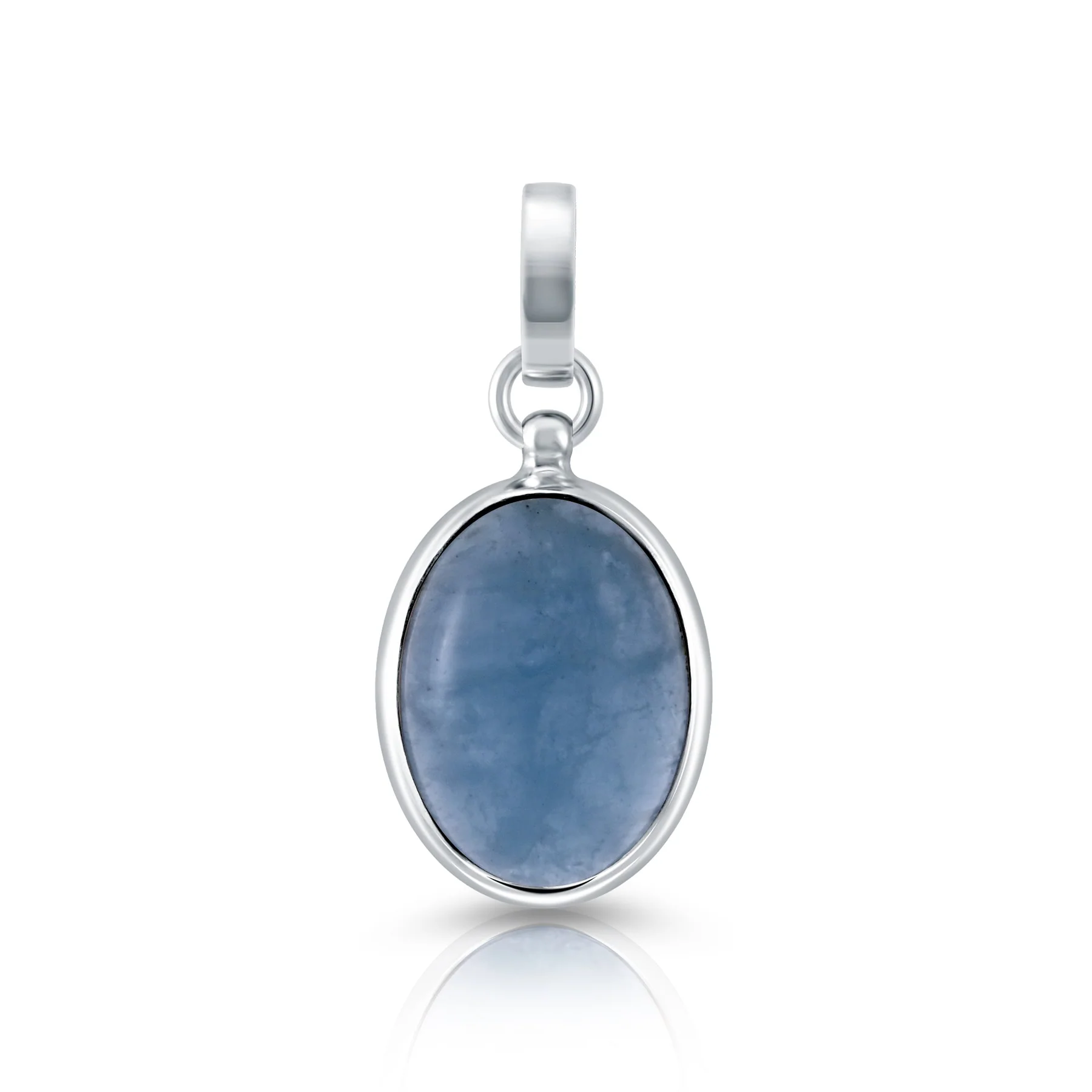 Anhänger aus Sterlingsilber mit einem Aquamarin P-3982