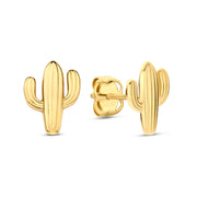 Ohrstecker Kaktus Gold 585  57861