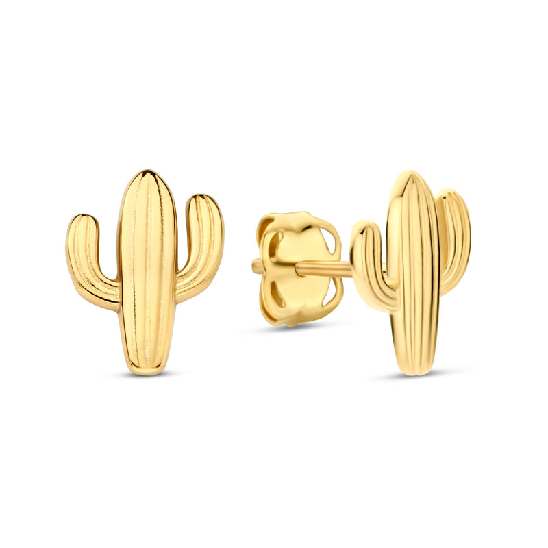 Ohrstecker Kaktus Gold 585  57861